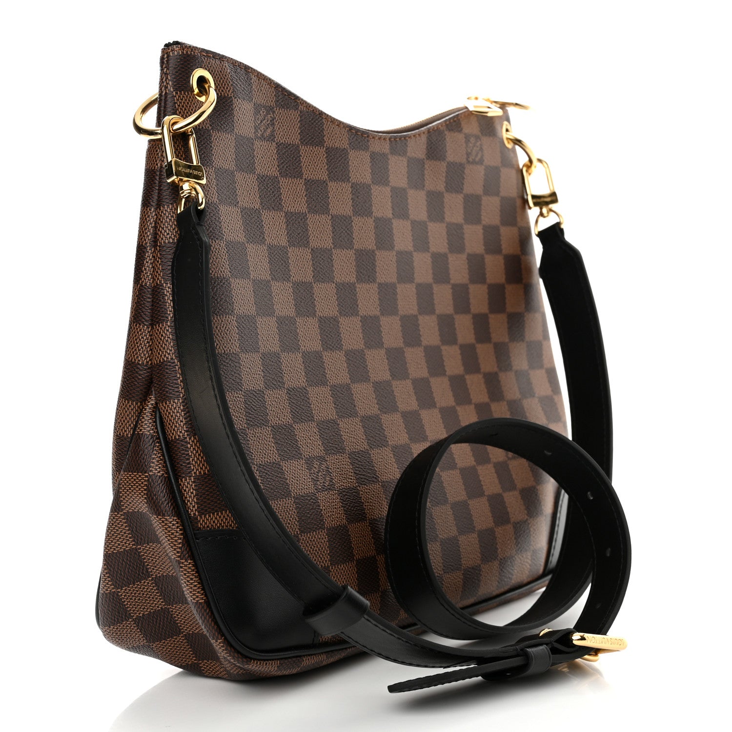 Louis Vuitton Damier Ebene Odeon MM Black 3 of 10