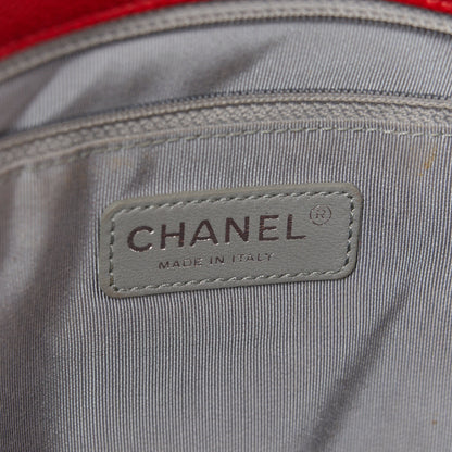 Chanel Caviar Quilted Medium French Riviera Flap Red 6 of 11