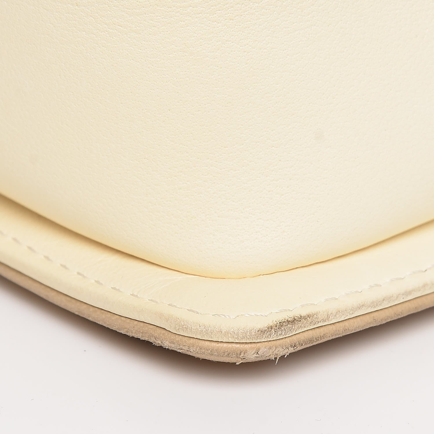 Chanel Lambskin Quilted Large Boy Flap Light Beige Dark Beige 10 of 15
