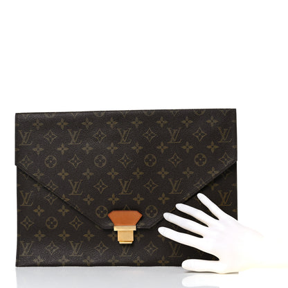 Louis Vuitton Monogram Porte-Documents Senateur Document Holder 2 of 24