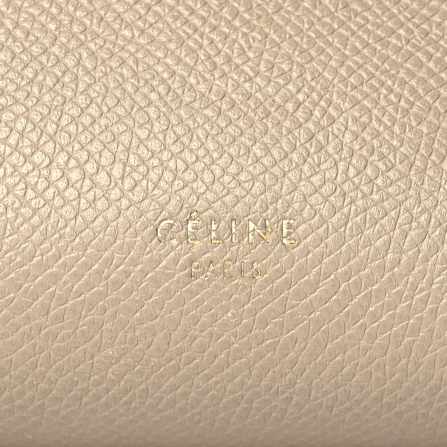 Grained Calfskin Nano Belt Bag Light Taupe