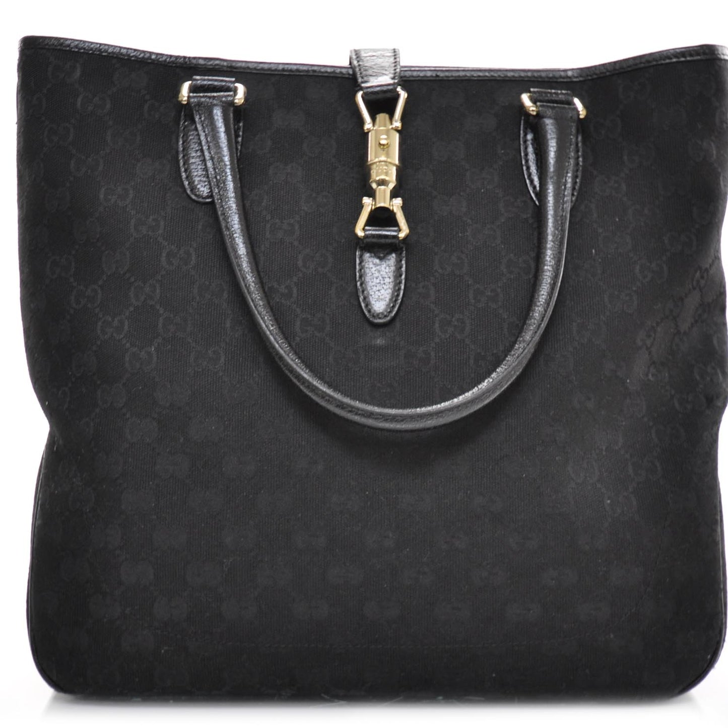 Monogram Piston Tote Black