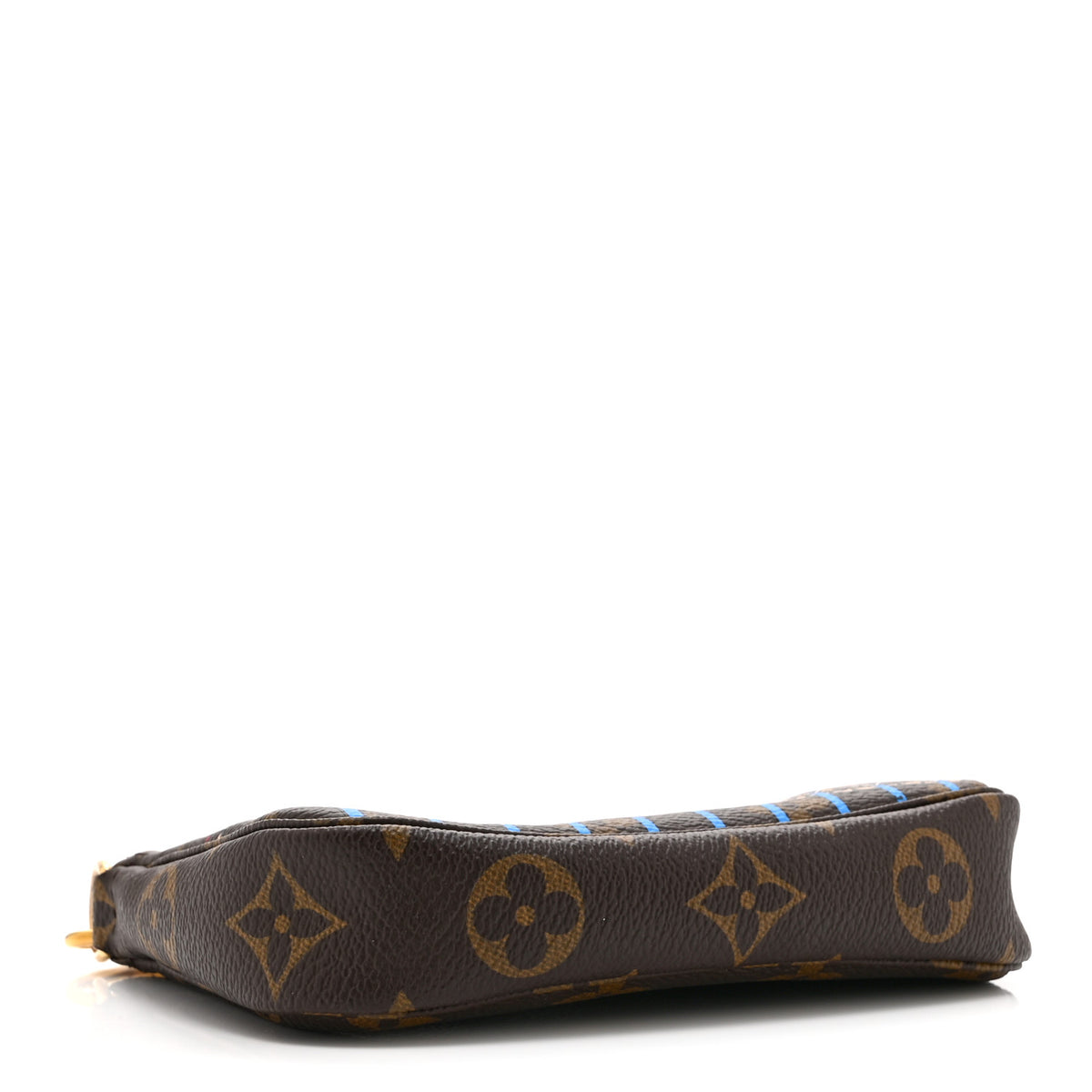 Louis Vuitton Monogram 2020 Christmas Animation Roller Coaster Mini Pochette Accessories Pivoine 4 of 10