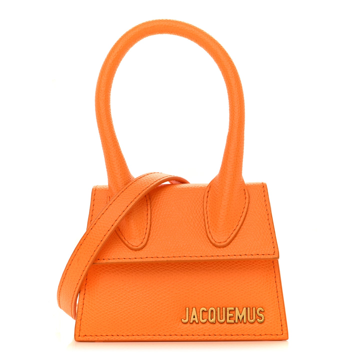 Grained Calfskin Le Chiquito Orange