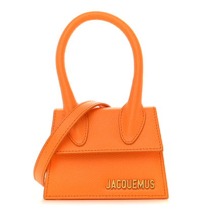 Jacquemus Grained Calfskin Le Chiquito Orange 1 of 9