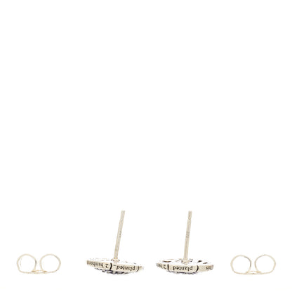 John Hardy Sterling Silver Amethyst Bamboo Pave Stud Earrings 3 of 5