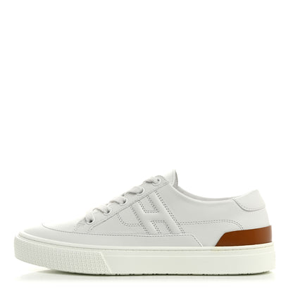 Hermes Calfskin Deep Sneakers 37 White Naturel 1 of 8