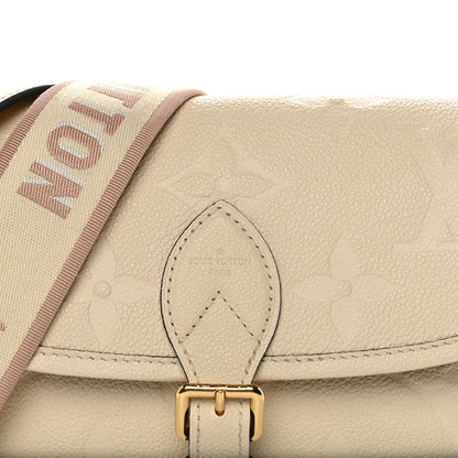 Louis Vuitton Empreinte Monogram Giant Diane Cream 7 of 9