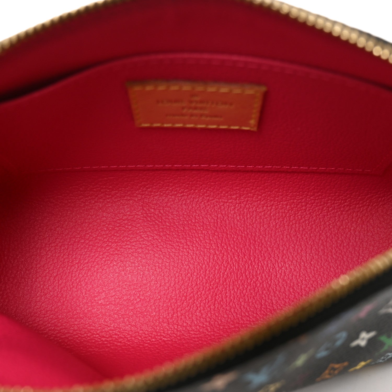 Louis Vuitton Monogram Multicolor Cosmetic Pouch Black Grenade 5 of 8