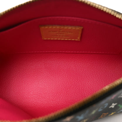 Louis Vuitton Monogram Multicolor Cosmetic Pouch Black Grenade 5 of 8