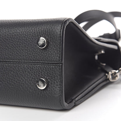 Christian Dior Grained Calfskin Mini Diorever Flap Black 8 of 16