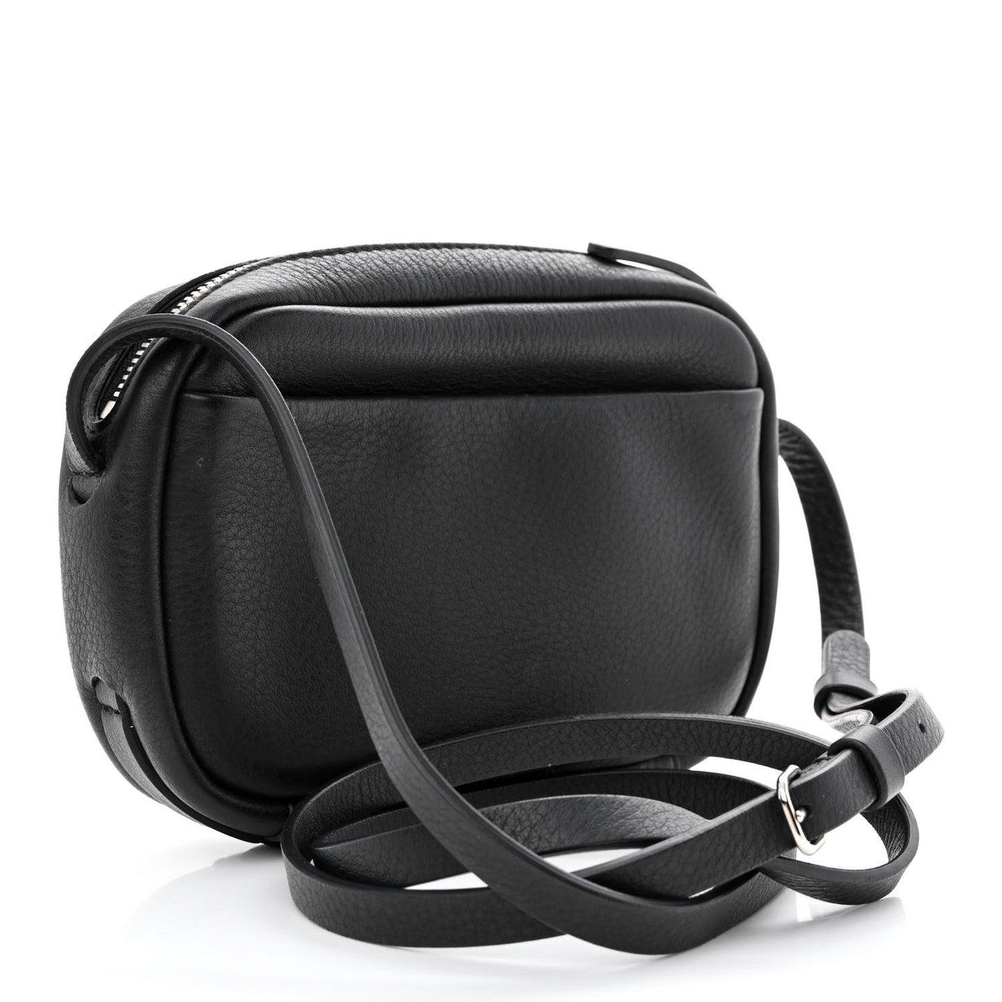 Calfskin Logo XS Everyday Camera Bag Black