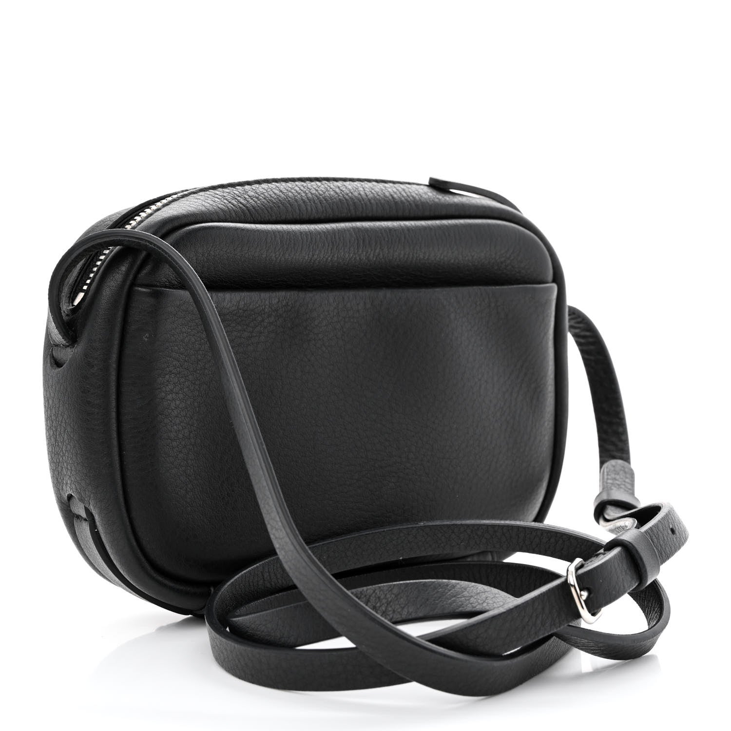 Balenciaga Calfskin Logo XS Everyday Camera Bag Black 3 of 12