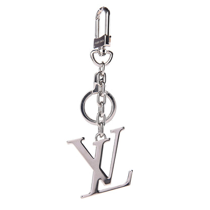 Louis Vuitton LV Facettes Bag Charm Key Holder Silver 1 of 2