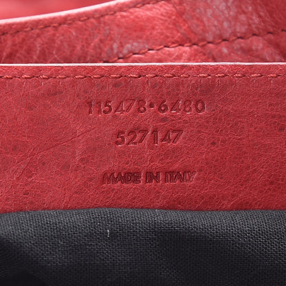 Balenciaga Agneau Classic Hardware City Rouge Coquelicot 8 of 8
