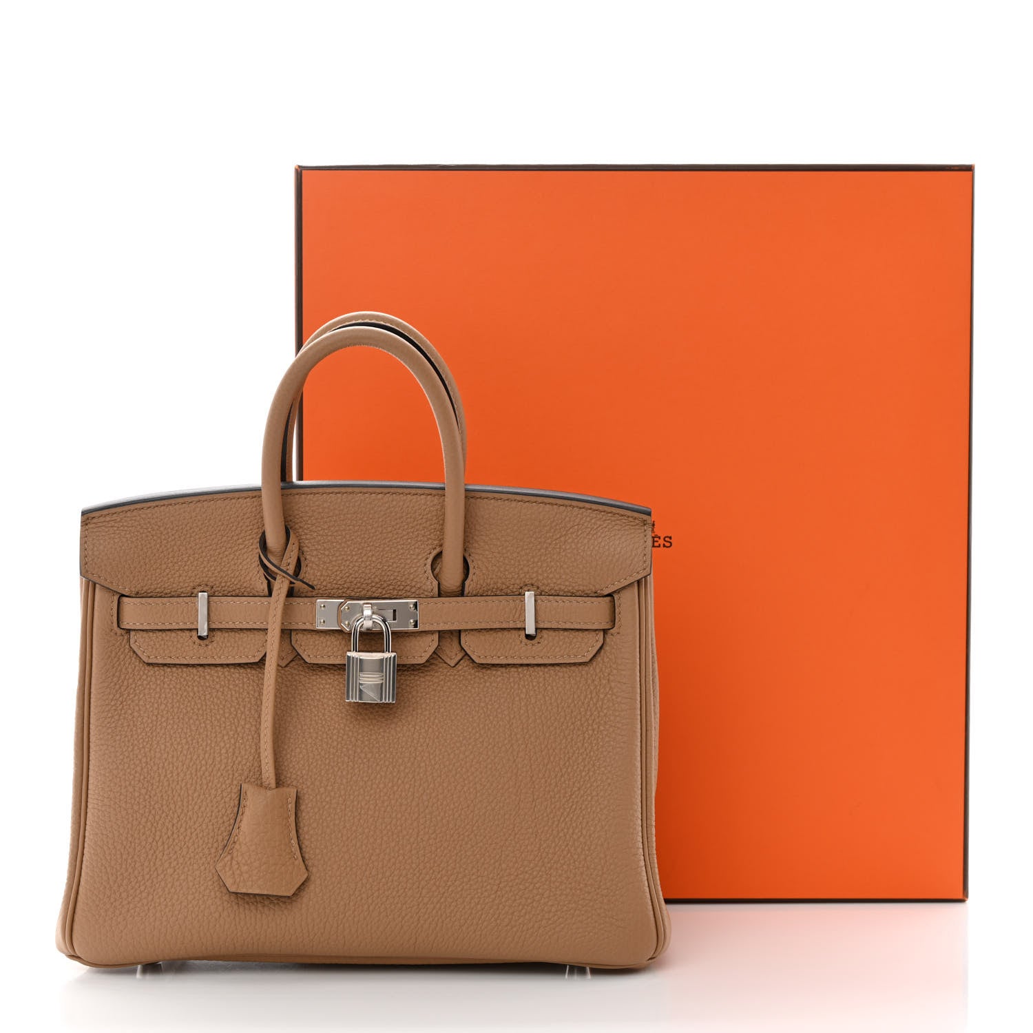 Hermes Togo Birkin 25 Chai 15 of 15