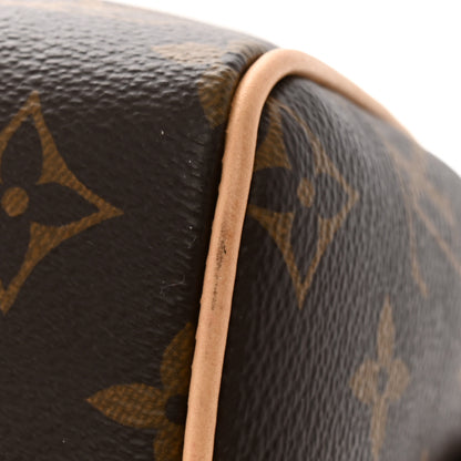 Louis Vuitton Monogram Speedy Bandouliere 20 Beige 10 of 13