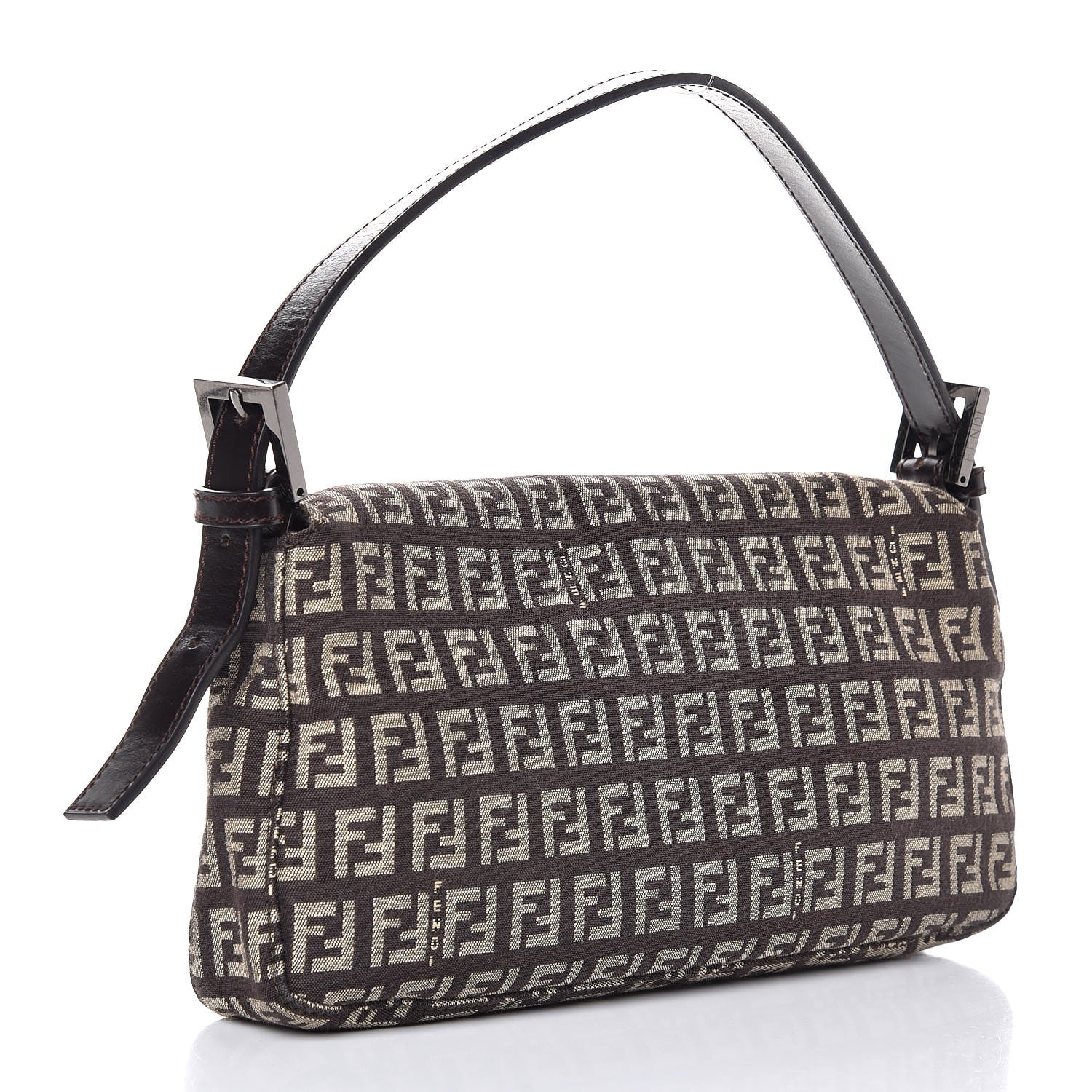 Fendi Zucchino Baguette Brown 3 of 7