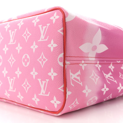 Louis Vuitton Monogram Escale Neverfull MM Rouge 10 of 12