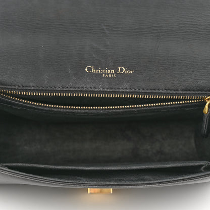 Christian Dior Lambskin Studded Medium Diorama Flap Bag Black 5 of 14