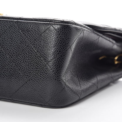 Chanel Caviar Quilted Jumbo Double Flap Black 6 of 12