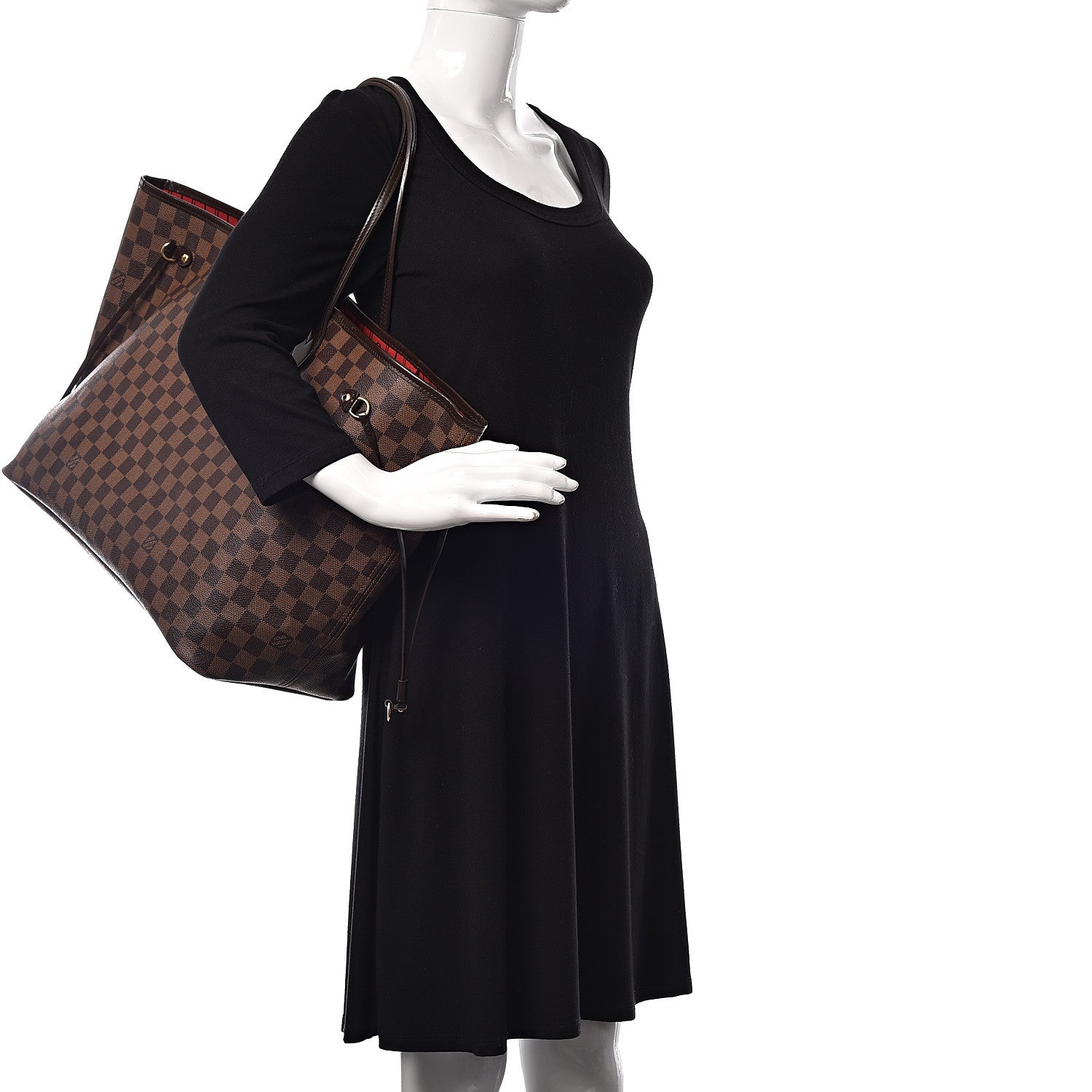 Louis Vuitton Damier Ebene Neverfull GM 2 of 14