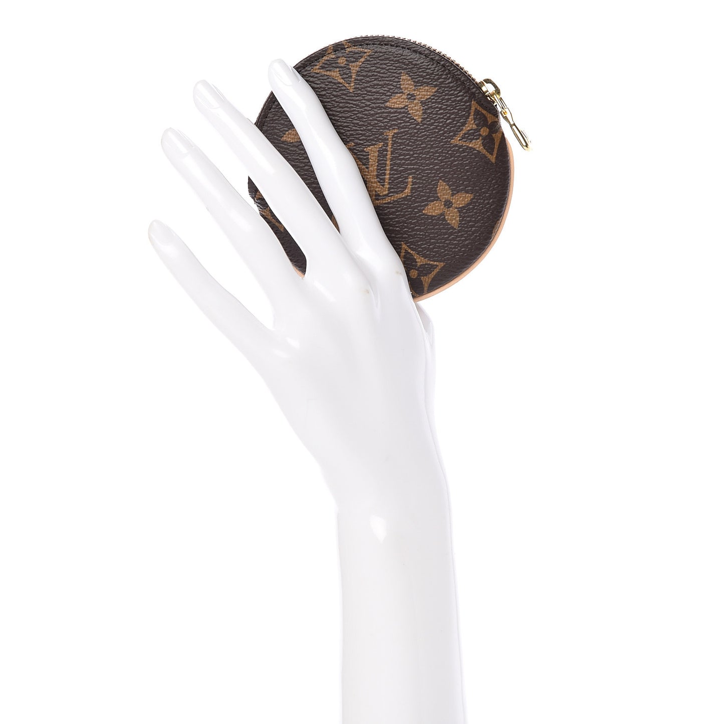 Monogram Round Coin Purse