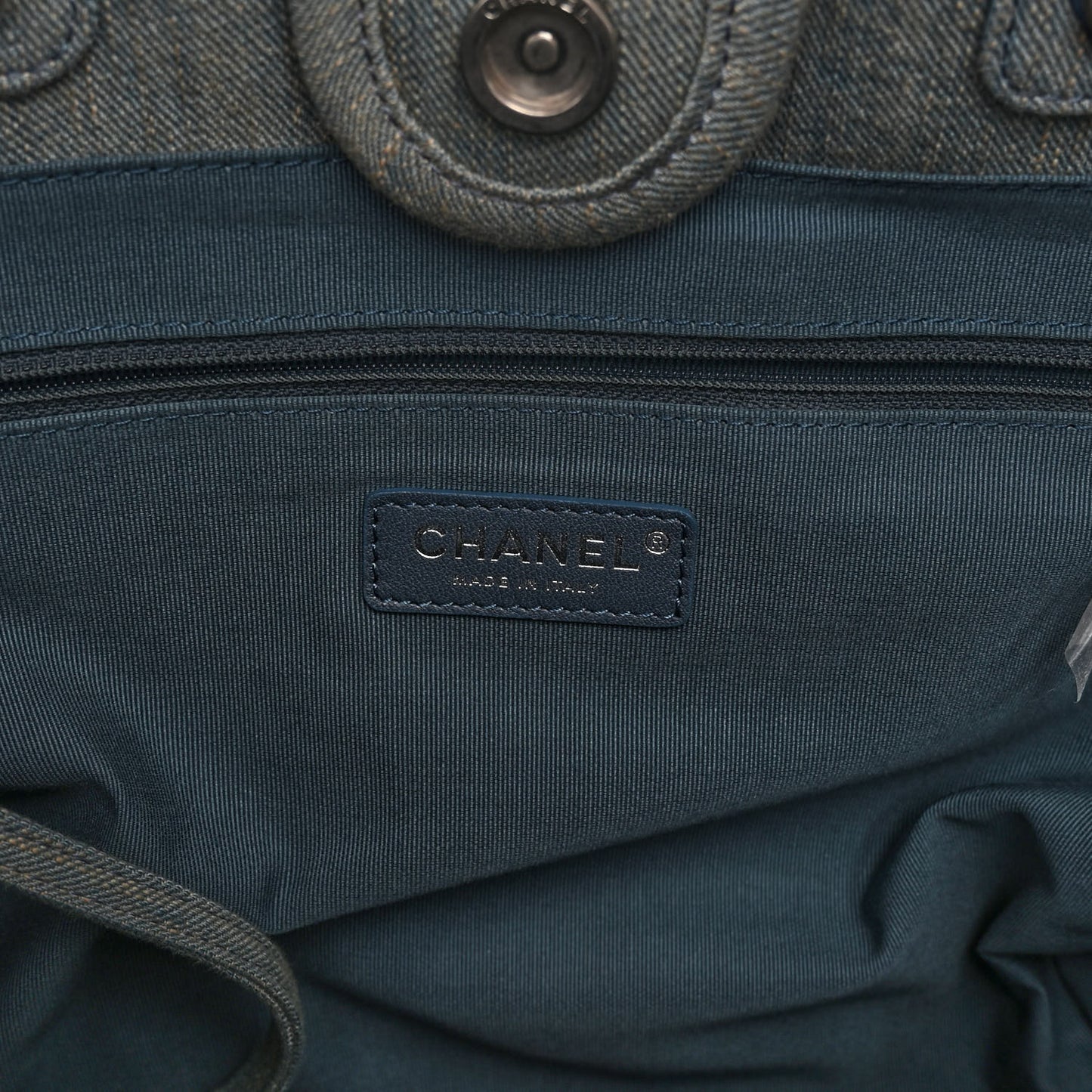 Denim Small Deauville Tote Light Blue