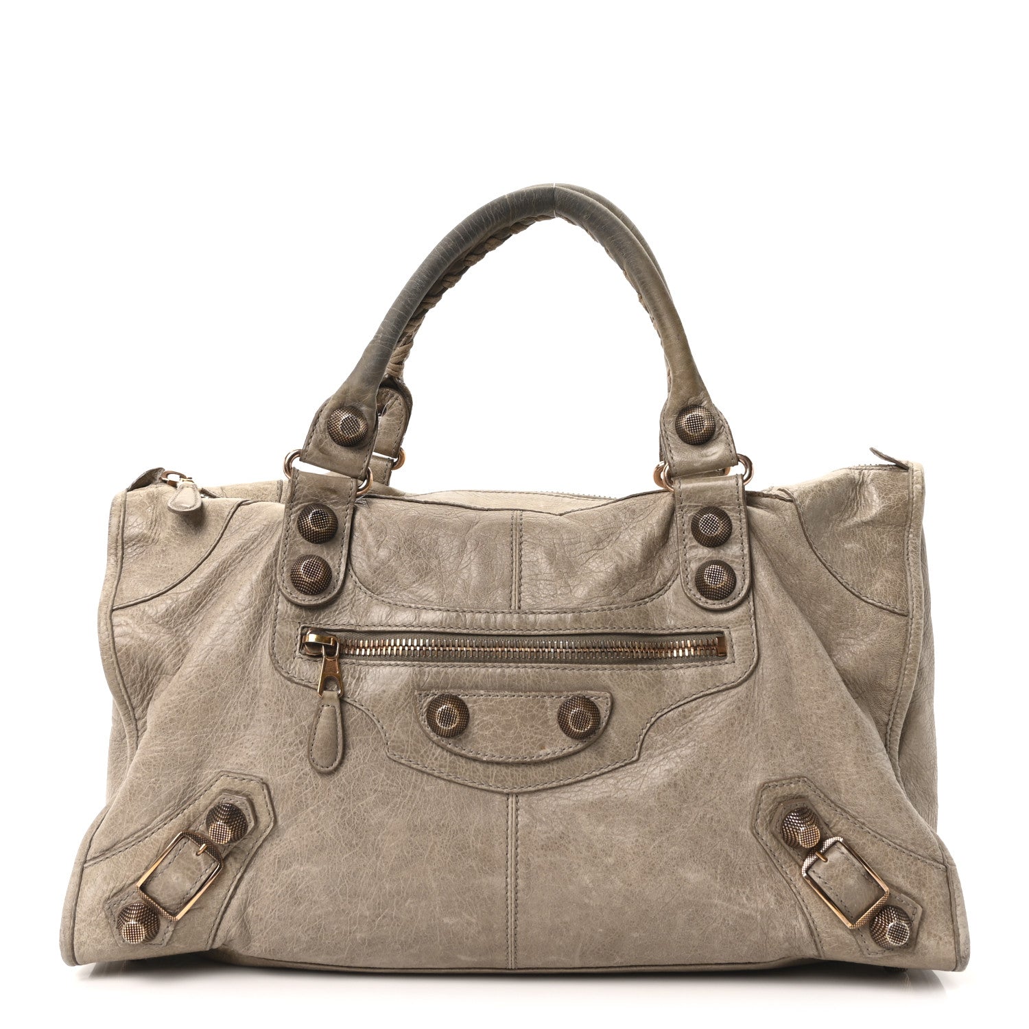 Balenciaga Agneau Giant 21 Rose Gold Hardware Work Papyrus 1 of 10