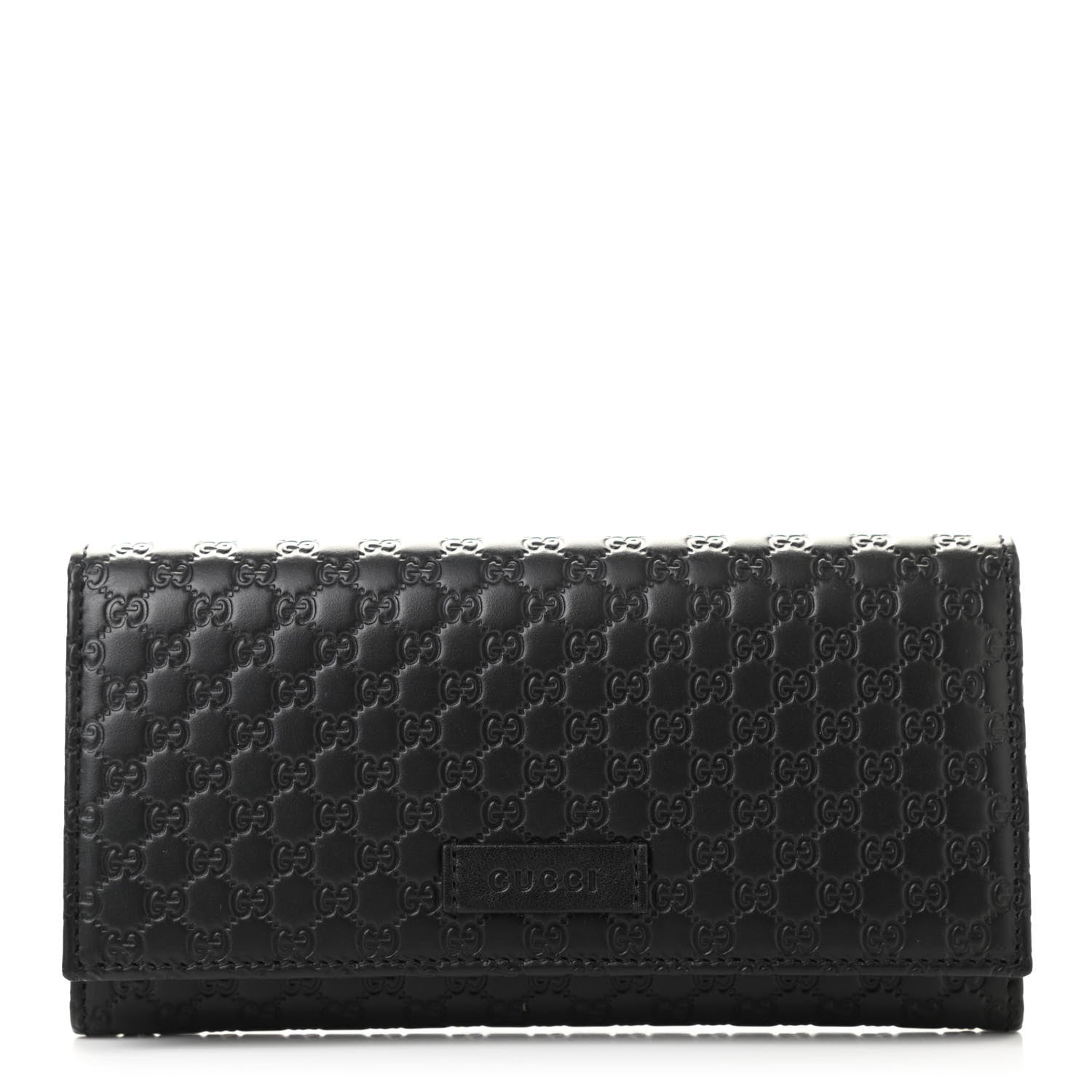 Gucci Soft Microguccissima Continental Wallet Black 1 of 7