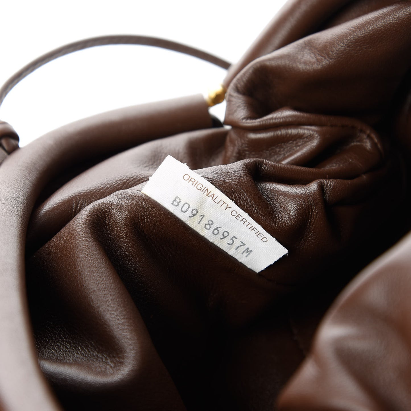 Butter Calfskin The Mini Pouch Espresso