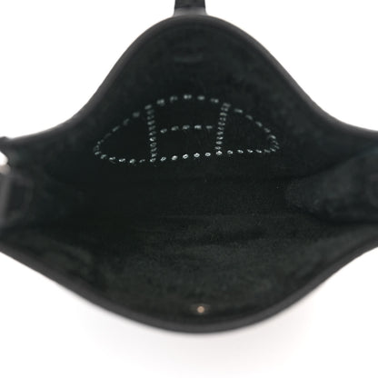 Hermes Taurillon Clemence Evelyne TPM Black 5 of 11