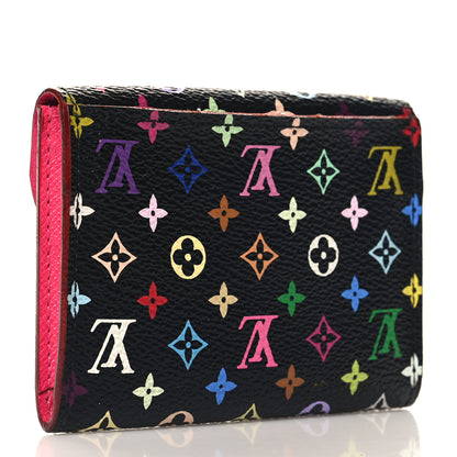 Louis Vuitton Monogram Multicolor Business Card Holder Black Grenade 3 of 7