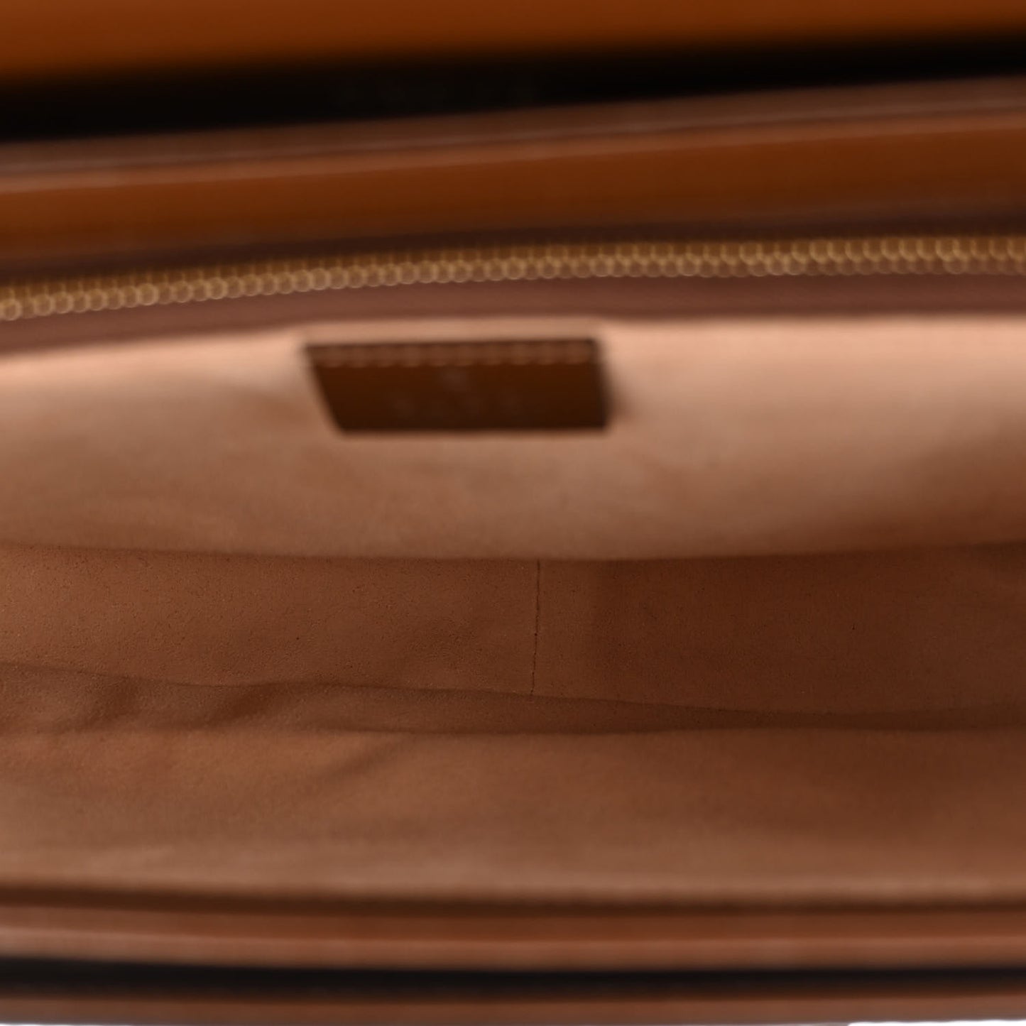 Azalea Calfskin Horsebit 1955 Shoulder Bag Brown Sugar