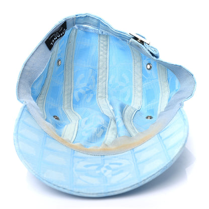 Chanel Nylon CC Cap Hat M Blue 7 of 9