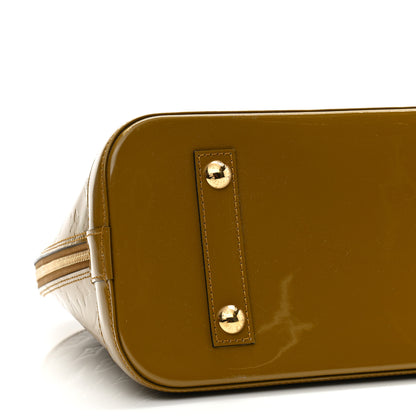 Louis Vuitton Vernis Alma PM Vert Olive 8 of 11