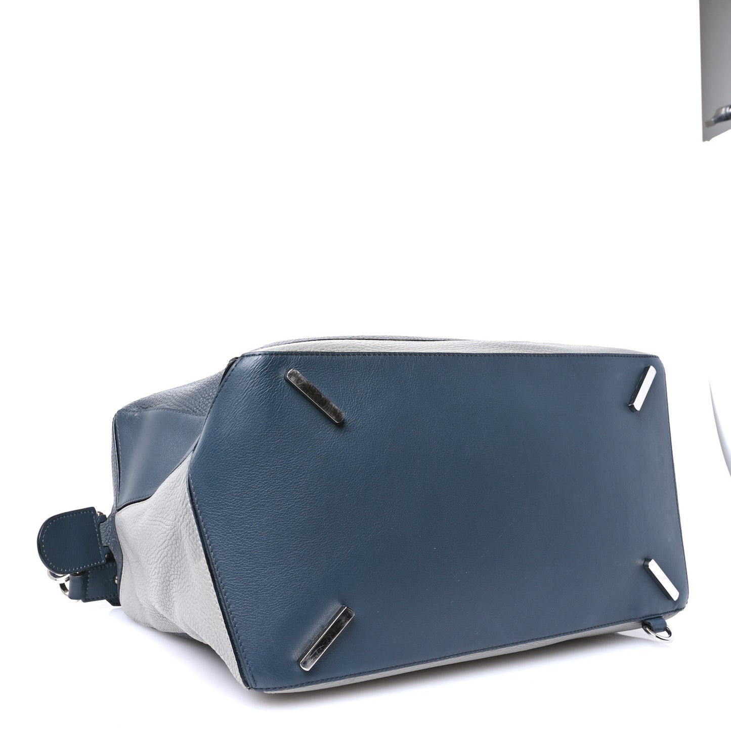 Calfskin Large Puzzle Bag Grey