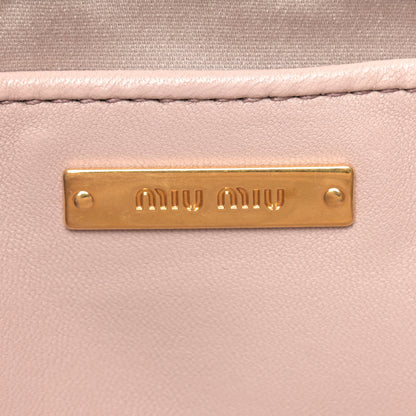 Miu Miu Nappa Matelasse Top Handle Bag Cammeo 6 of 22