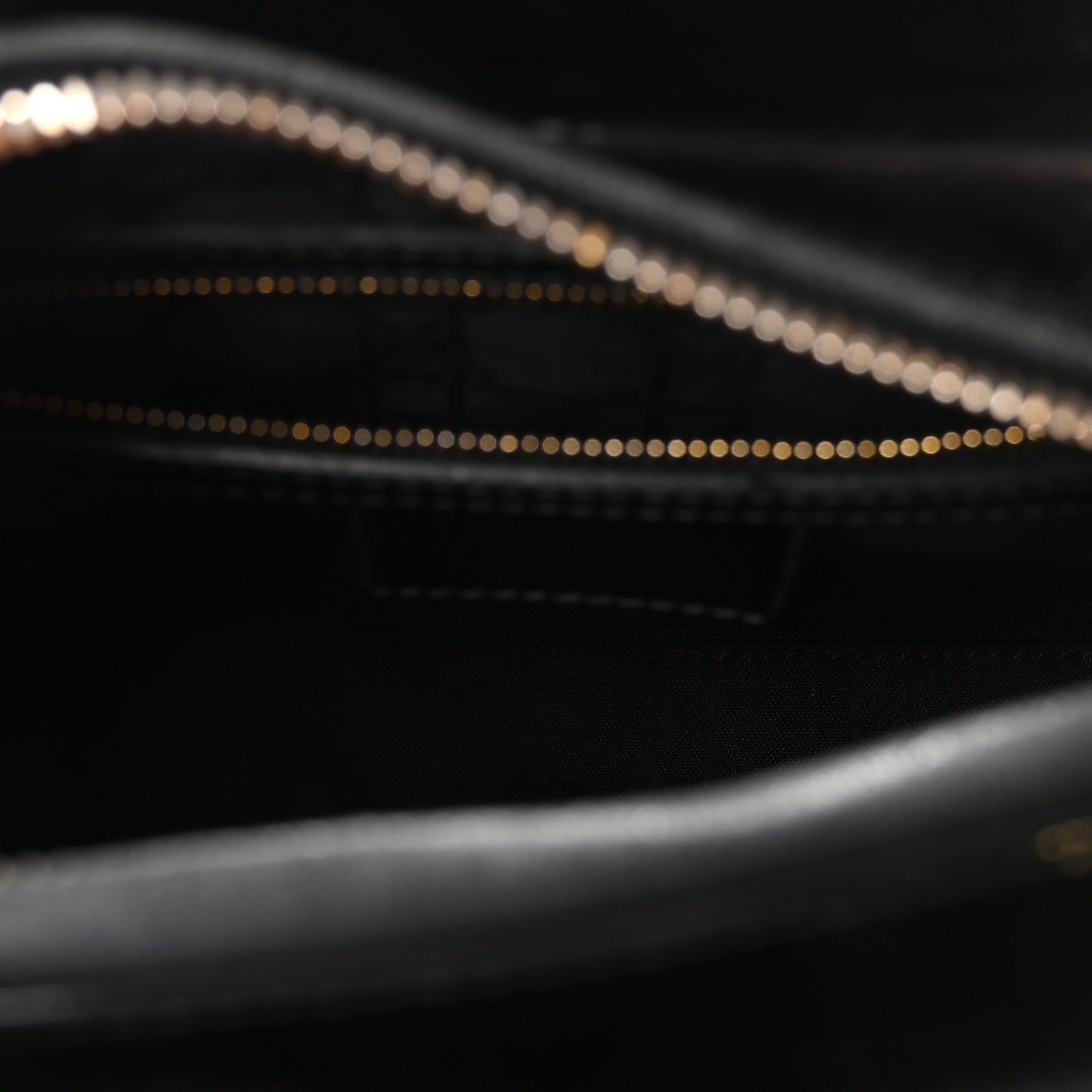 Patent Cannage Medium Lady Dior Black
