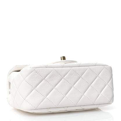 Chanel Lambskin Quilted Mini Pearl Crush Flap White 4 of 11
