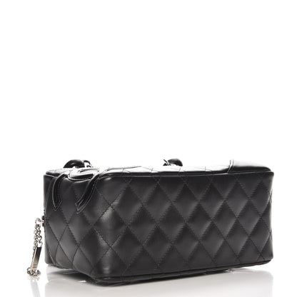 Chanel Calfskin Quilted Small Cambon Bowler Black 4 of 7