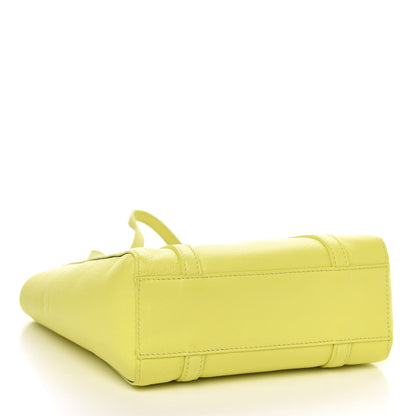 Balenciaga Calfskin XXS Everyday Tote Acid Green 7 of 11