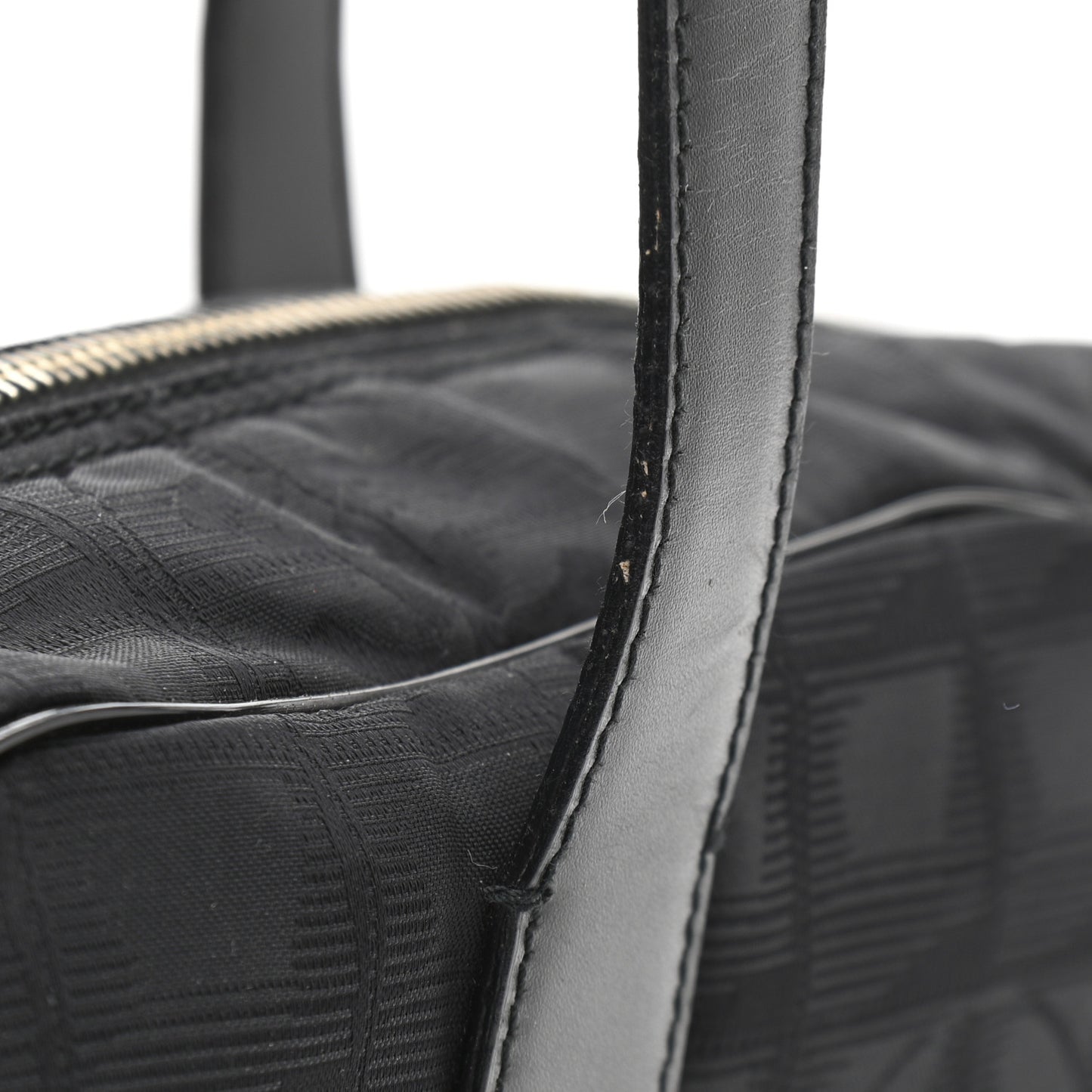 Nylon Travel Bowler Black