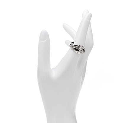 Cartier 18K White Gold Amour Trinity Ring 55 7.25 2 of 7