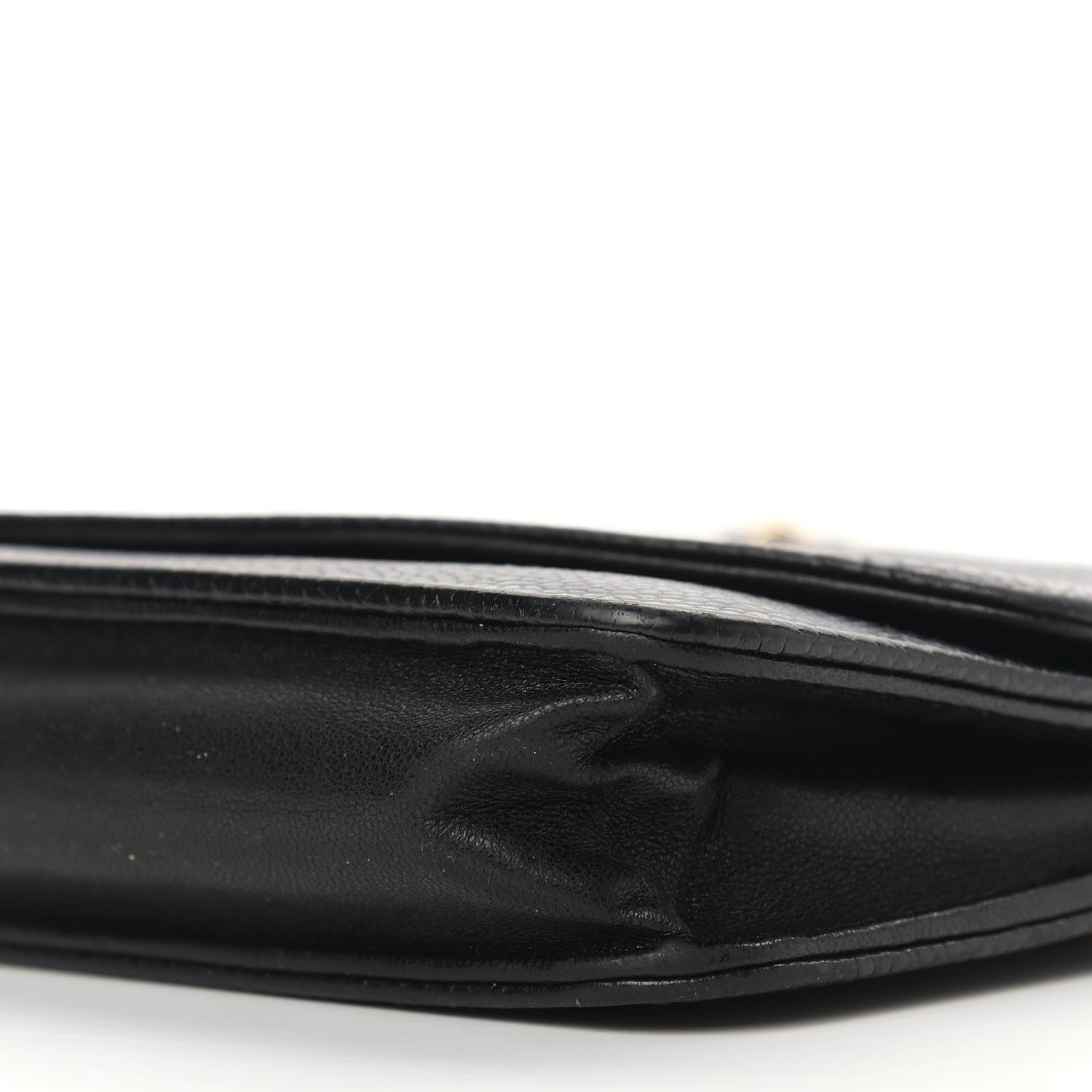 Chanel Caviar Timeless CC Wallet On Chain WOC Black 10 of 14