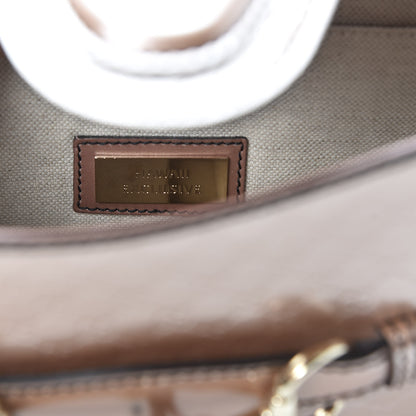 Gucci Shine Microguccissima Medium Emily Chain Shoulder Bag Dark Cipria 10 of 13