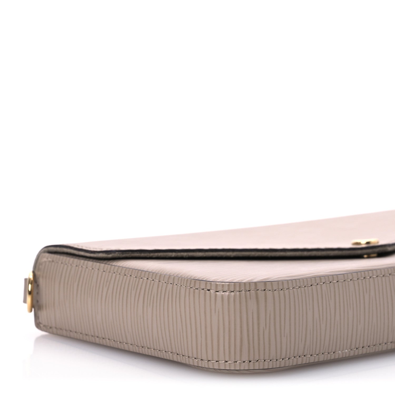 Louis Vuitton Epi Felicie Pochette Chain Wallet Galet 10 of 17