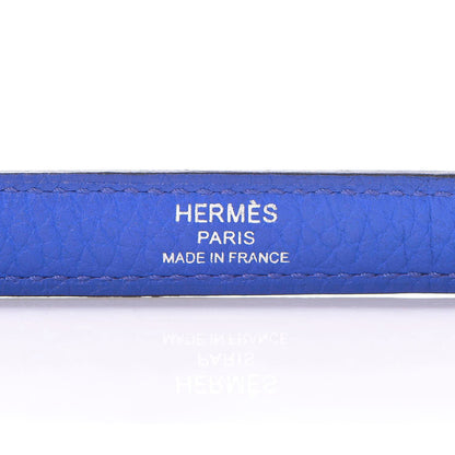 Hermes Taurillon Clemence Kelly Retourne 32 Bleu Electrique 31 of 42