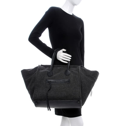Celine Felt Medium Phantom Luggage Grey 2 of 14
