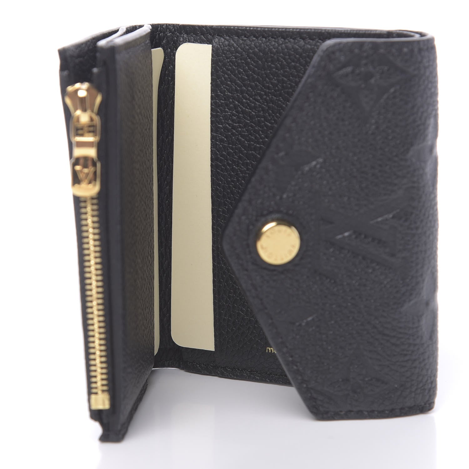 Louis Vuitton Empreinte Zoe Wallet Black 5 of 7